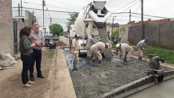 Finalizó la Obra de Pavimento en el Barrio San José