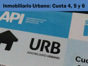 Inmobiliario Urbano: Cuotas 4, 5 y 6