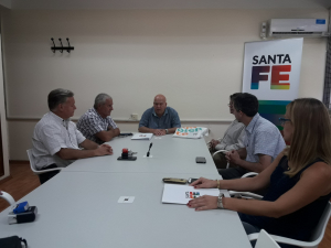 El Intendente Fissore Mantuvo Audiencias en Santa Fe- Importantes Novedades para la Ciudad