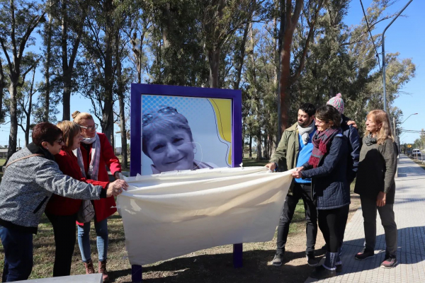 Se impuso el nombre de Liliana Gómez y Blanca Reinoso a 2 sectores del Monte de Eucaliptus