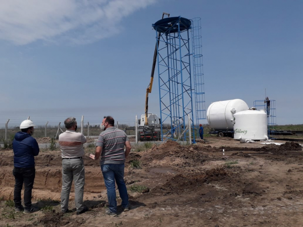 Avanzan las Obras en el Parque Industrial Gálvez