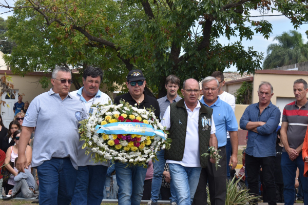 Se realizó el acto por el Día del Veterano y de los Caídos en la Guerra de Malvinas