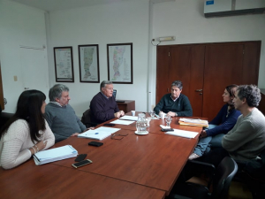 El Intendente Fissore Se Reunió con el Ministro Garibay