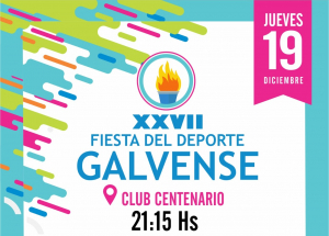 Fiesta del Deporte Galvense 2019: Ternados y Menciones Especiales