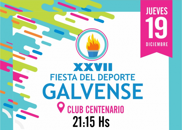 Fiesta del Deporte Galvense 2019: Ternados y Menciones Especiales