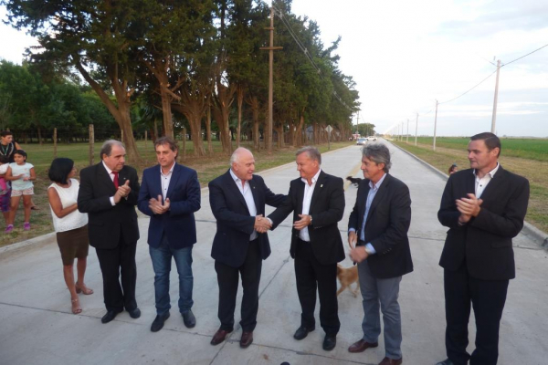 Inauguración de la 1º Etapa de la Obra más importante  de Gálvez.