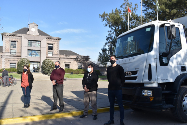 El Municipio Adquirió un Nuevo Camión Compactador