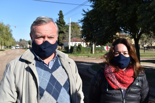 Comenzaron las Obras en Calles Liniers y Reconquista