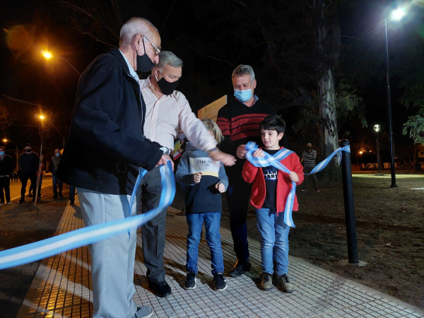 Gálvez 135 años: el Municipio inauguró la 1° Etapa del Monte de Eucaliptus