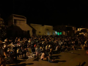 Pasó otra noche de Cine al Aire Libre