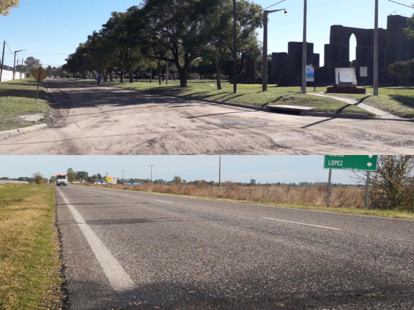 Se Licita la Obra de Pavimento de la Ruta 80 y Comienza la de Liniers y Reconquista